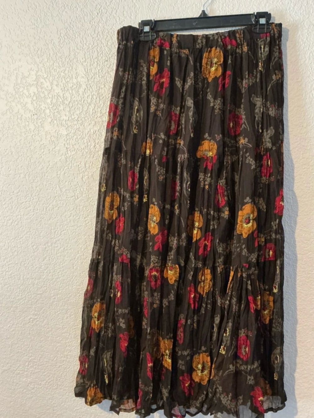 Krazy Kat Floral Boho Skirt